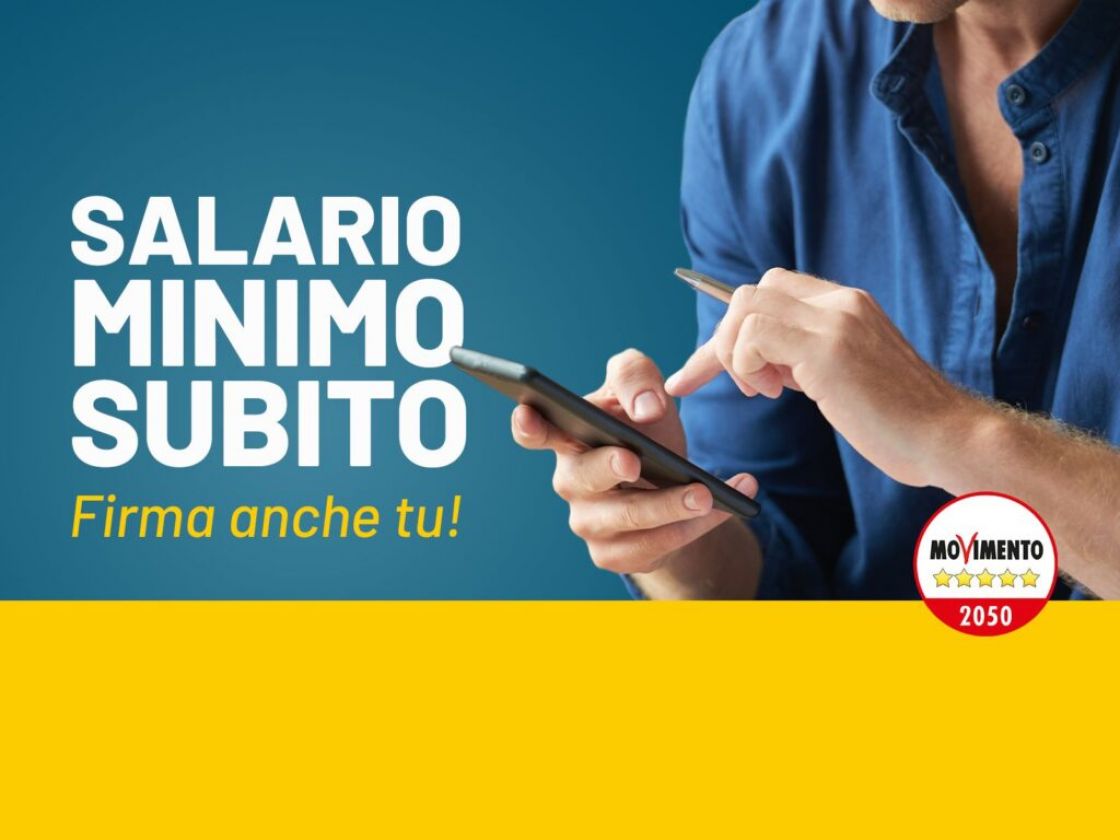 M5SVarese per la raccolta firme del salario minimo legale